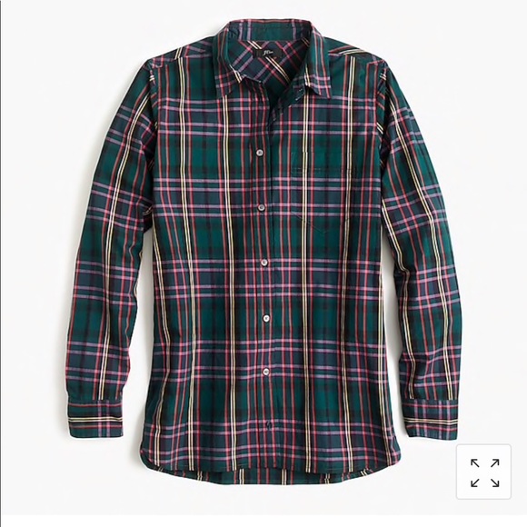 J. Crew Tops - J.Crew plaid top